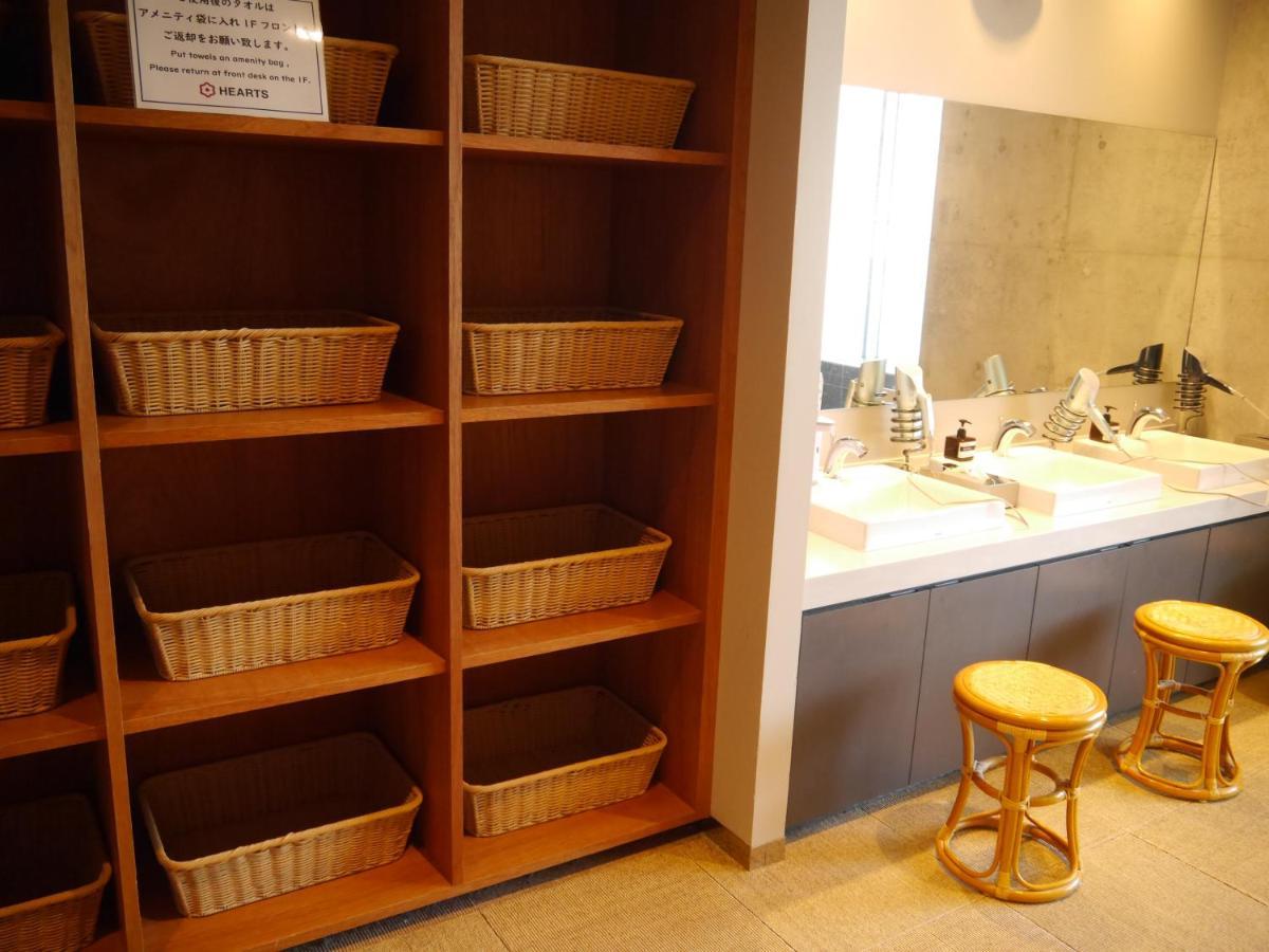 פוקואוקה Hearts Capsule Hotel & Spa Hakata מראה חיצוני תמונה