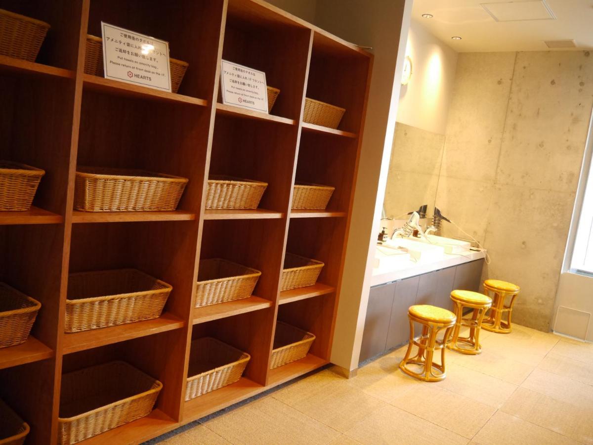 פוקואוקה Hearts Capsule Hotel & Spa Hakata מראה חיצוני תמונה